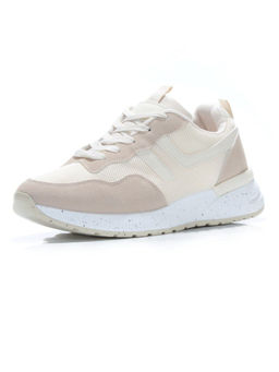 05-6028-6 BEIGE Кроссовки женские (искусственные материалы) - No name фото 6