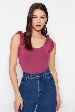 Lacivert Baglama Detayl? Havuz Yaka S?rt Dekolteli Orme Body TWOSS23BD00088 - Trendyolmilla фото 10