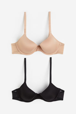 Pack de 2 sujetadores acolchados con aros - H&m фото 7