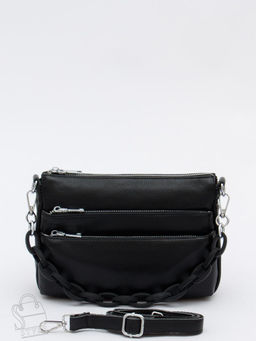 Сумка женская кожаная 3011NN black Natale Navetta