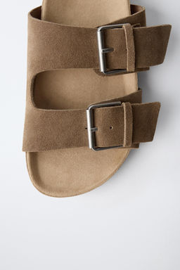 SANDALIA PIEL / Marr?n