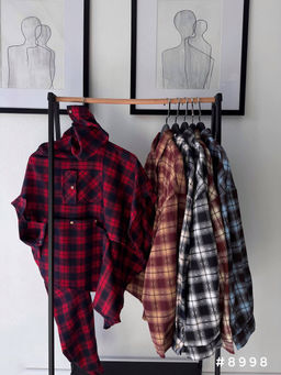 Рубашка в клетку BAZA OVERsize - A.B.S.O фото 2