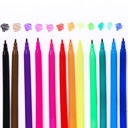 Фломастеры, 12 цветов, в картонной коробке, «Щенячий патруль»