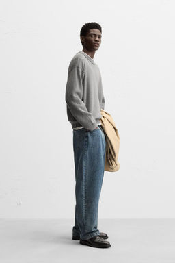 IRREGULAR STITCH SWEATER - Zara фото 4