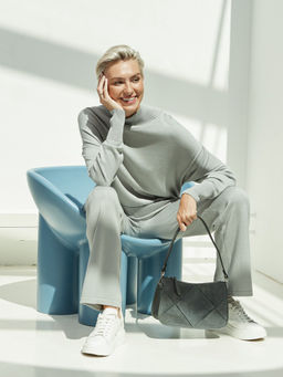 Брюки женские ZZ-06002 grey - Eleganzza фото 6