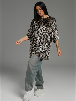 Марлен футболка женская (леопард)