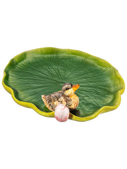 Блюдо сервировочное 23*18*5 см "Уточка", овальное, керамика