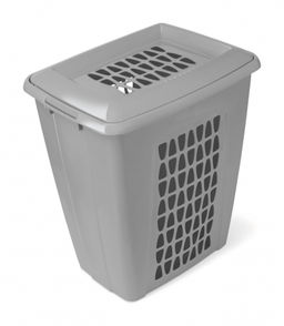 Корзина для белья "Молетта" прямоуг. 45 л с крышкой арт. С701