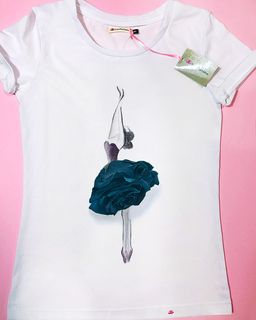 Эксклюзивная футболка Yana Pletneva упаковка плотный Zip пакет!  фото 3