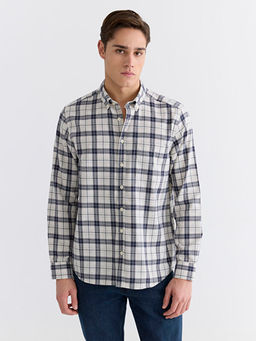 Regular Fit Ekose Erkek G?mlek