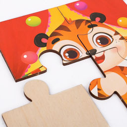 Пазлы 3 в 1 Лучшие друзья - Лесная мастерская фото 13