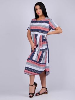 Платье "Александра 1" красное, трикотаж