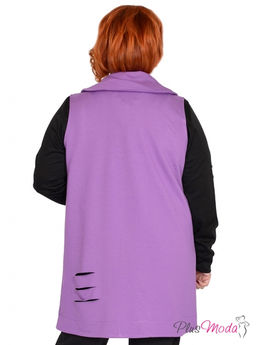 Жакет-дубленка Модель №1384 размеры 44-84 - Plusmoda фото 25