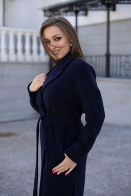 Пальто женское демисезонное 21820 (кремовый) - Kankan фото 25