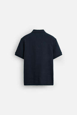 QUARTER-ZIP POLO SHIRT - Zara фото 8