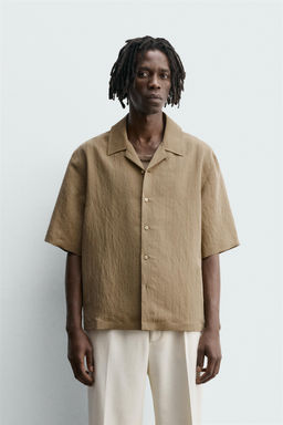 STRIPED FLOWING SHIRT - Zara фото 2