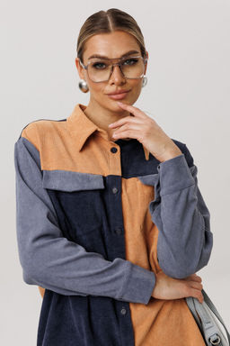 Рубашка ANELLI 1748 глубина ночи фото 7