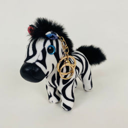 Мягкая игрушка Брелок Зебра 13 см - Storyland фото 11