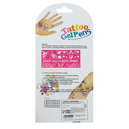 Набор гелевых ручек Тату 4 цвета, в блистере - Simaland фото 6