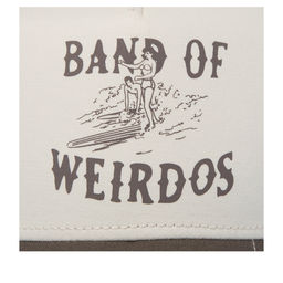 Бейсболка COASTAL арт. HFT Weirdos (оливковый / белый) фото 3