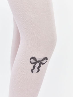 Fiyonk Desenli K?z ?ocuk K?lotlu ?orap 2li