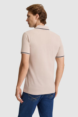 Erkek Ta_ Slim Fit Polo Yaka Basic Ti__rt - U.s. polo assn фото 5