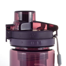 Бутылка спортивная для воды 750мл из пластика (тритан) (тёмный, тёмно-зелёный, бордовый) (2304) /KAM - Kamille фото 9