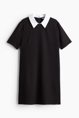 Vestido con cuello camisero