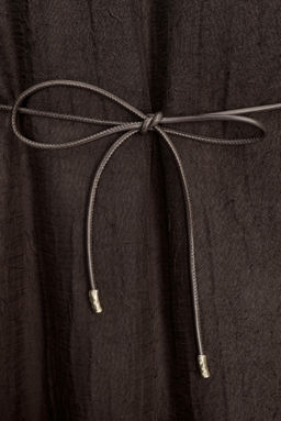 BELTED KAFTAN DRESS - Zara фото 9