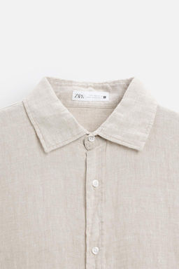 100% LINEN SHIRT - Zara фото 16