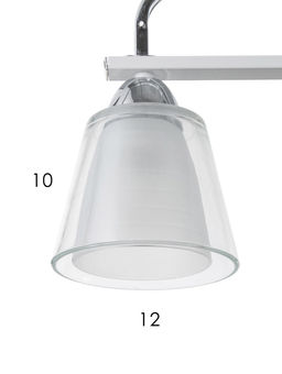 Люстра TR303242, 4хE27, 60 Вт, 87×12×78 см, белая