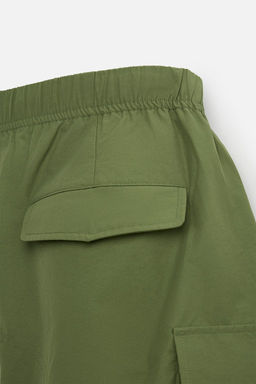 TECHNICAL CARGO BERMUDA SHORTS - Zara фото 10