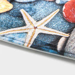 Коврик для ванной и туалета Доляна Ракушки на камушках, 45?75 см  фото 4