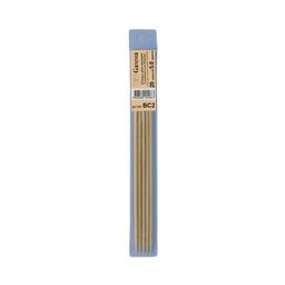 Спицы GAMMA 5-ти компл. чулочные BC2 бамбук d 5.0 мм 20 см 5 шт