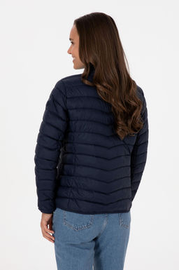 Kad_n Lacivert Mont Sepette S_rpriz _ndirim