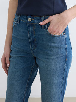 Crop Flare Kad?n Jean Pantolon