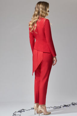 Костюм из жакета и брюк - Gizart фото 4