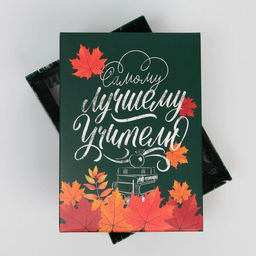 Коробка подарочная складная, упаковка, «Любимому учителю», 21 х 15 х 7 см