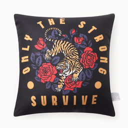 Подушка декоративная Этель Survive 40х40 см, велюр, 100% п/э