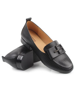 06-M47-57 BLACK Туфли женские (натуральная кожа)