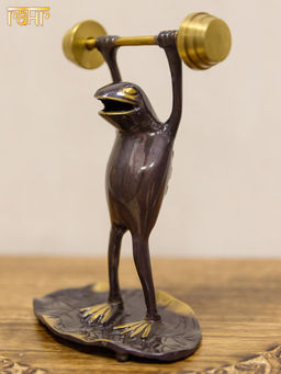 Статуэтка Лягушка спортсмен № Ст4260/2