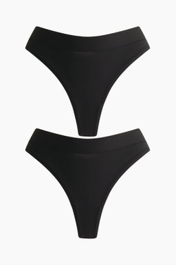 Pack de 2 bragas Brazilian de microfibra - H&m фото 2
