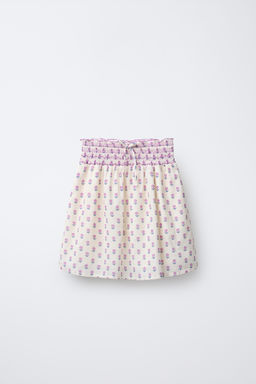 FLORAL PRINT SKIRT
