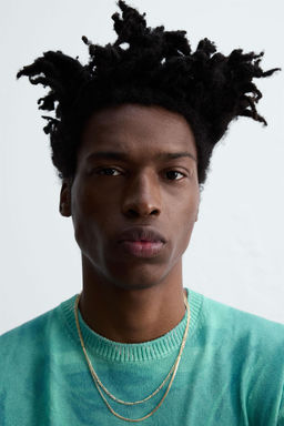 GRAPHIC PRINT KNIT T-SHIRT  OTIS KWAME KYE QUAICOE - Zara фото 13