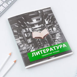 Предметная тетрадь, 48 листов, ПРЕДМЕТЫ, со справочными материалами Литература, обложка мелованный картон 230 гр., внутренний блок в линейку 80 гр., белизна до 80%, блок №2. - Artfox study фото 2