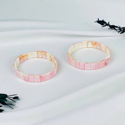 Браслет из Перламутра 20 см - Радуга самоцветов фото 2