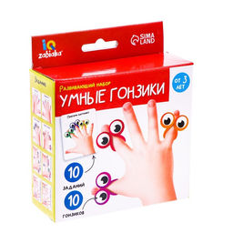 Развивающий набор «Умные гонзики», учим пальчики