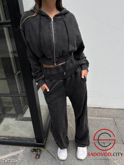 Женский спортивный костюм с эффектом варки