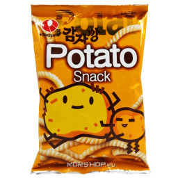 Чипсы со вкусом картофеля Nongshim, Корея, 55 г