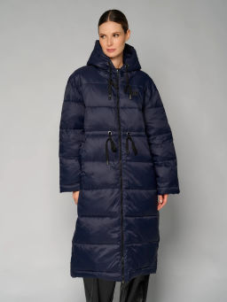Пальто женское 12411-23038 d.blue